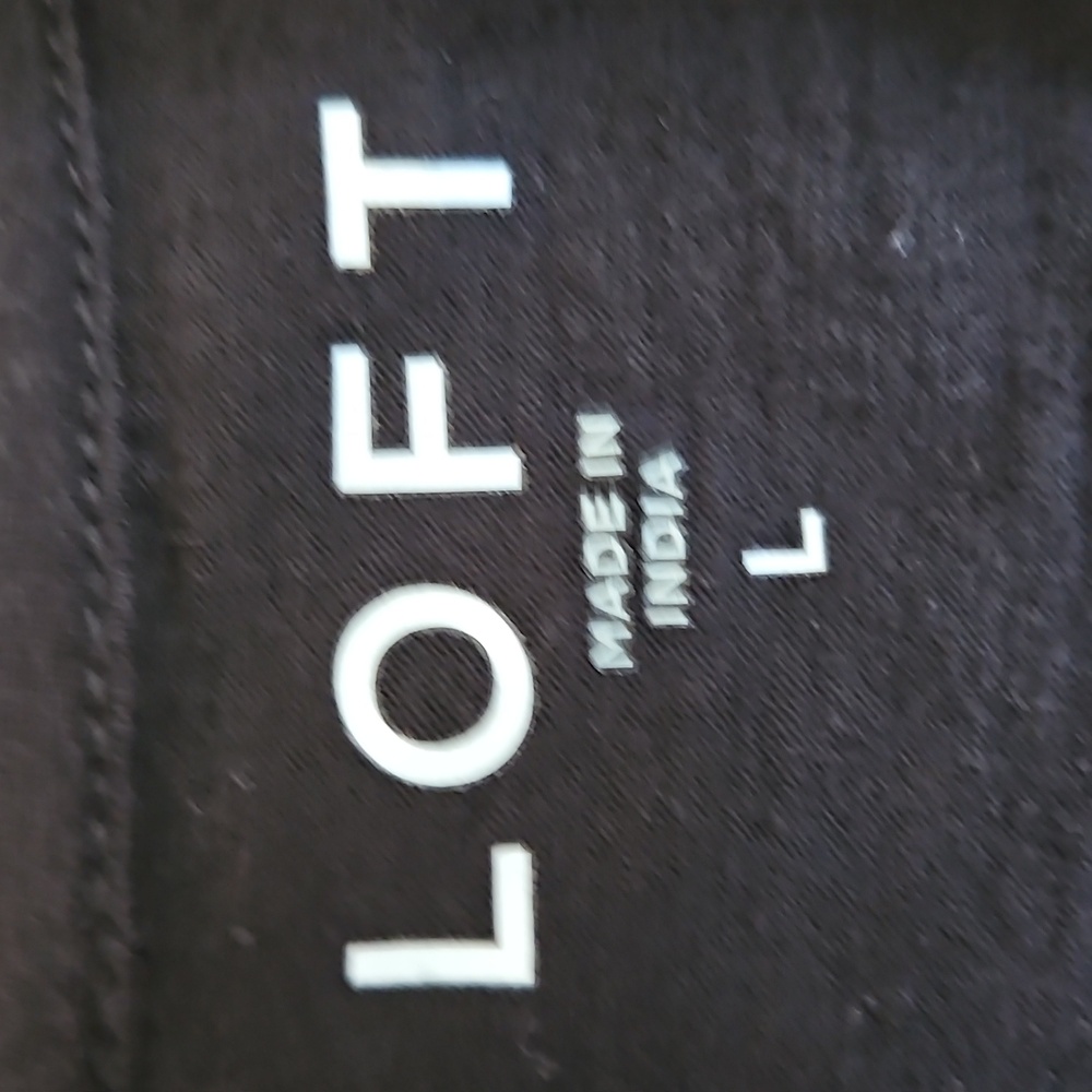 LOFT Black Women's Top - Picture 7 of 8